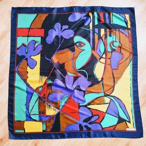 Vintage scarf multicolor Sunkyung Sa